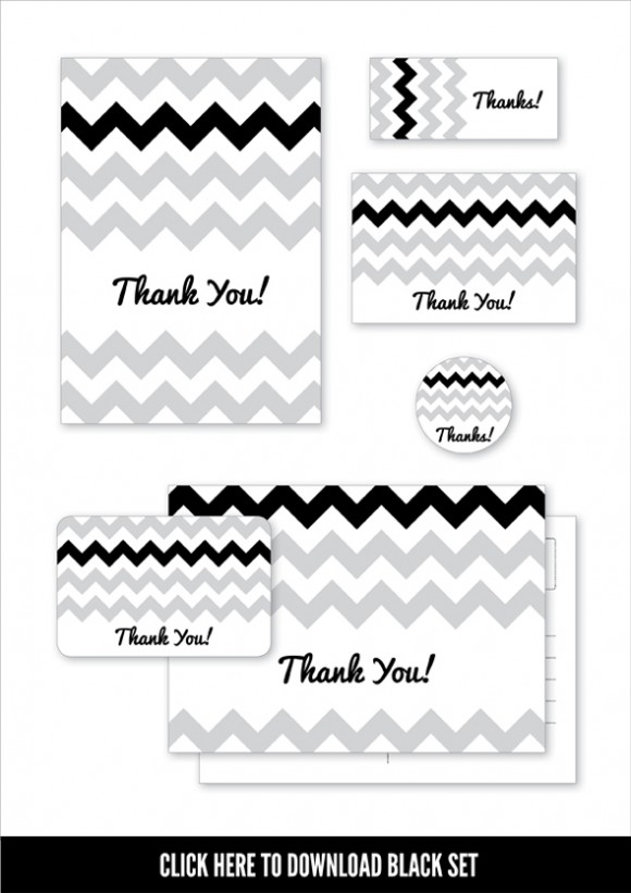 Chevron Moo Designs - Black