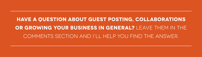 More Followers Guest Posting Question