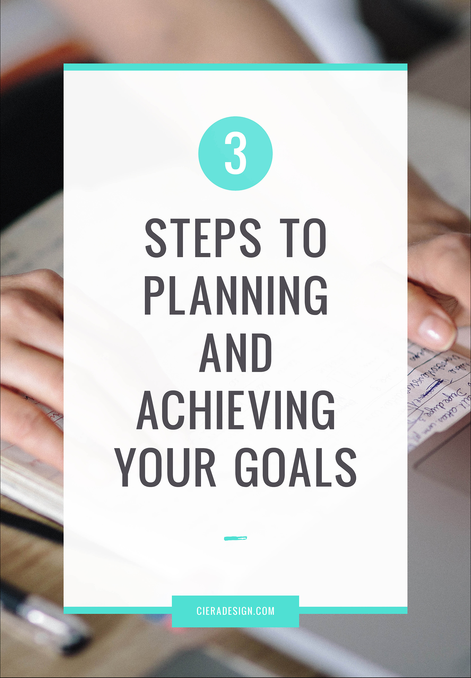 If you have ever felt the pain of a good goal gone bad, here is a three-step process you can follow to easily plan and accomplish virtually anything.