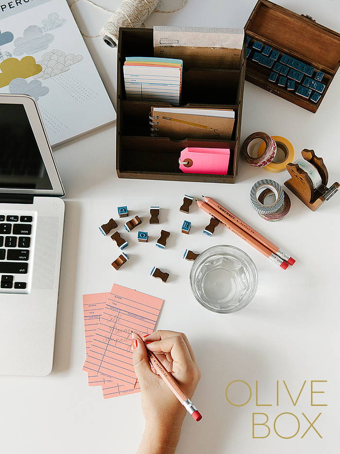 Olive Box - Hand-picked paper & lifestyle products delivered monthly to your door