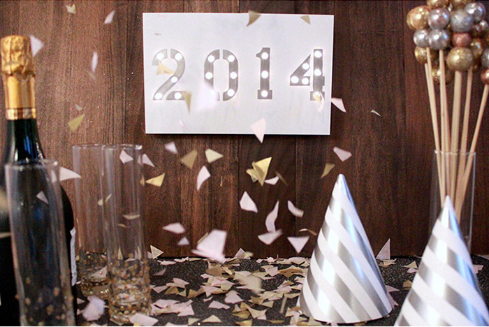 Make Your Own Marquee Sign DIY for New Years Eve