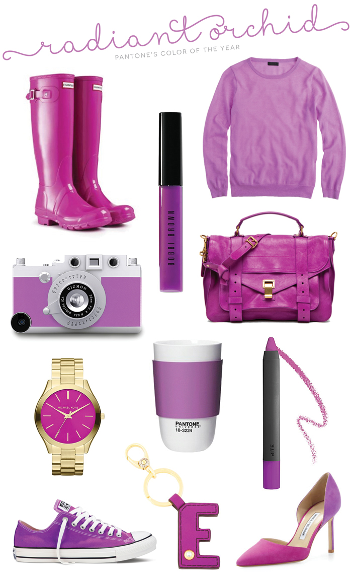 Pantone Color of the Year Radiant Orchid Roundup