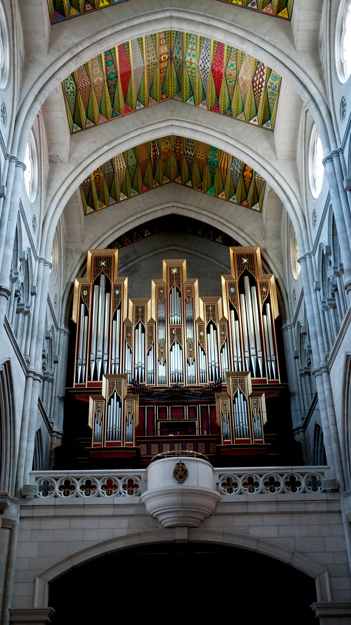 Madrid Spain Organ Almudena Cathedral