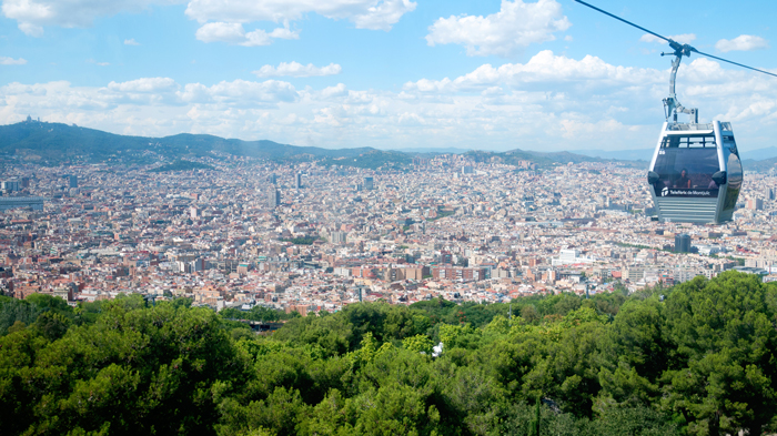 Cable-Car-Montjuic-Mountain-Barcelona-Spain
