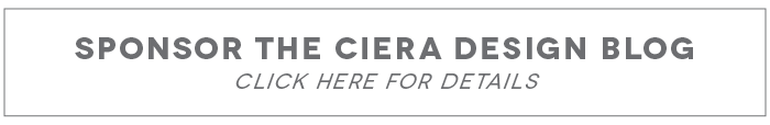 Sponsor the Ciera Design Blog