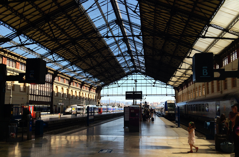 Marseille France Train Station