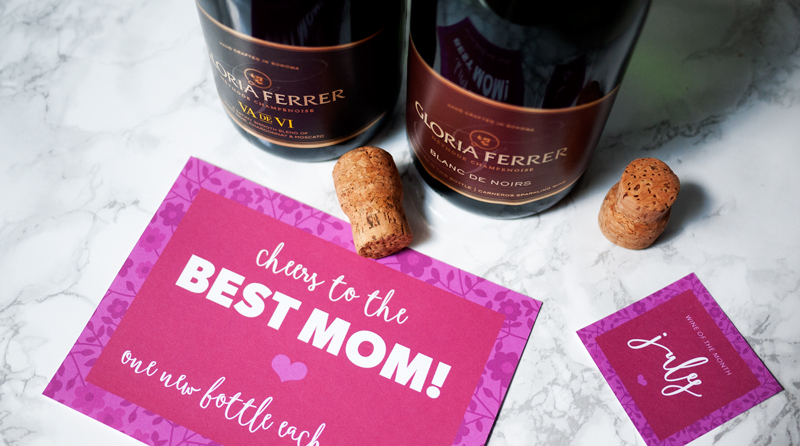 Wine of the Month Free Mother's Day Printable
