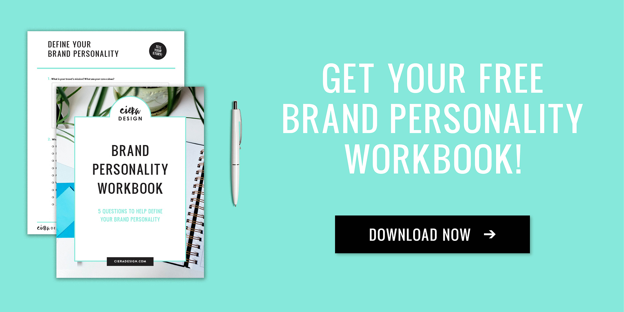 Get Your Free Brand Personality Workbook 