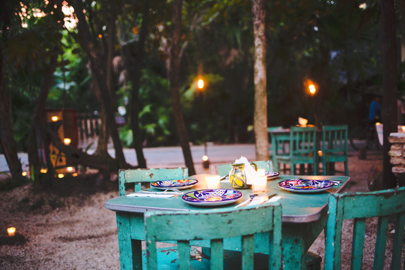 Romantic Jungle Dinner