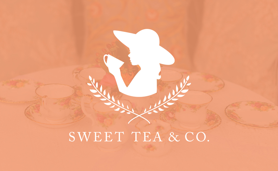 Branding for Sweet Tea and Co - Tea Parties for Young Girls