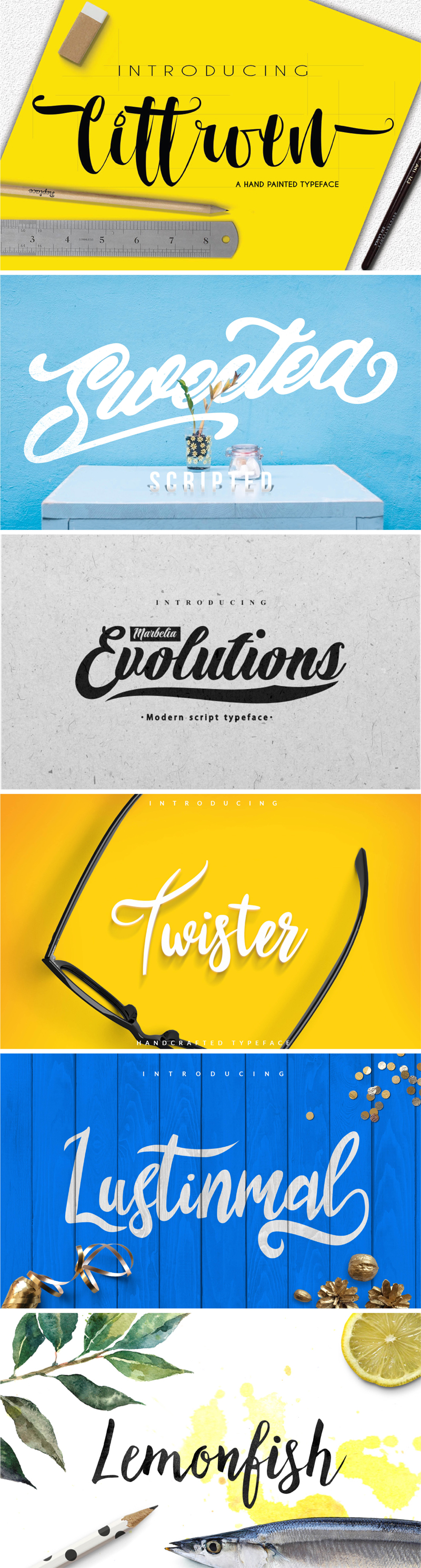 Grab this amazing bundle of 20 fonts for 93% off!