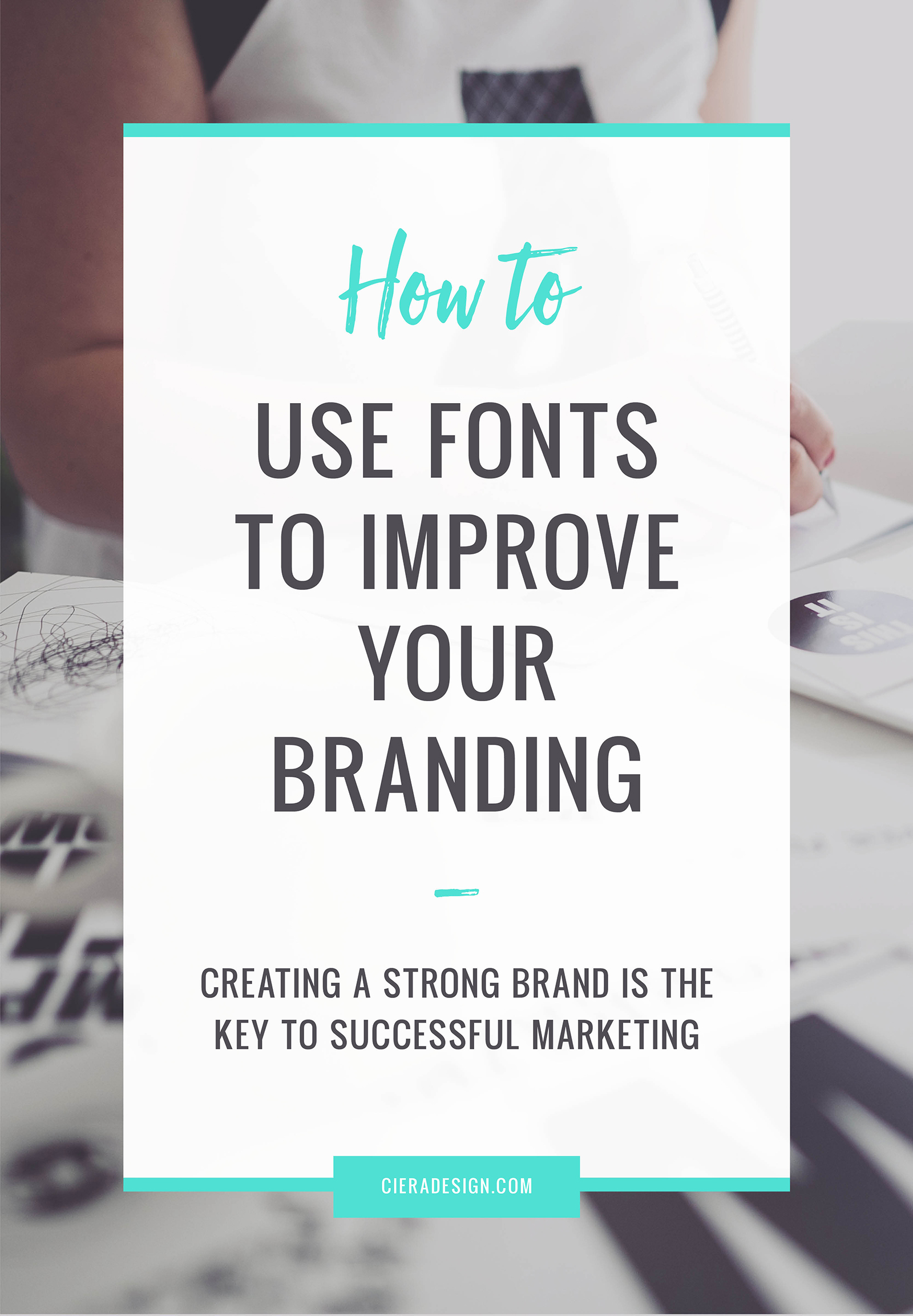People always put time into colour schemes, good use of pictures and the layout but often, the fonts and typography that you use is chosen without too much care. We often underestimate just how much difference the font can make but it has an effect on your customers. These are just some of the great ways that you can use typography to improve your brand.