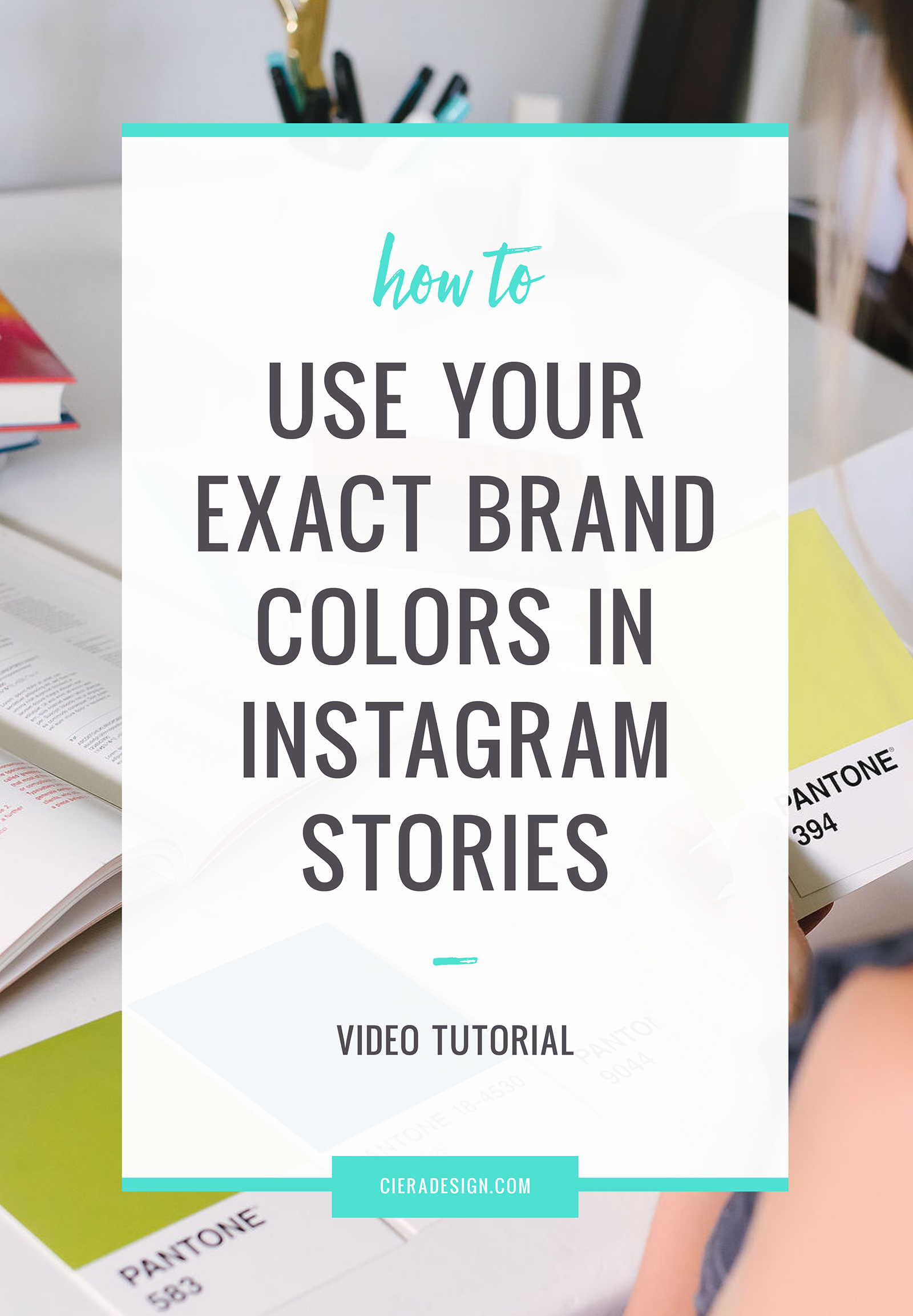 How and why to use your brand colors in Instagram stories. For starters... Research finds that color increases brand recognition by 80%. 
